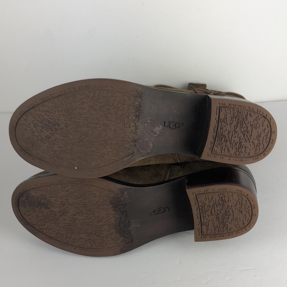 Ugg Jaspan Mid Calf Brown Boots - Picture 15 of 15